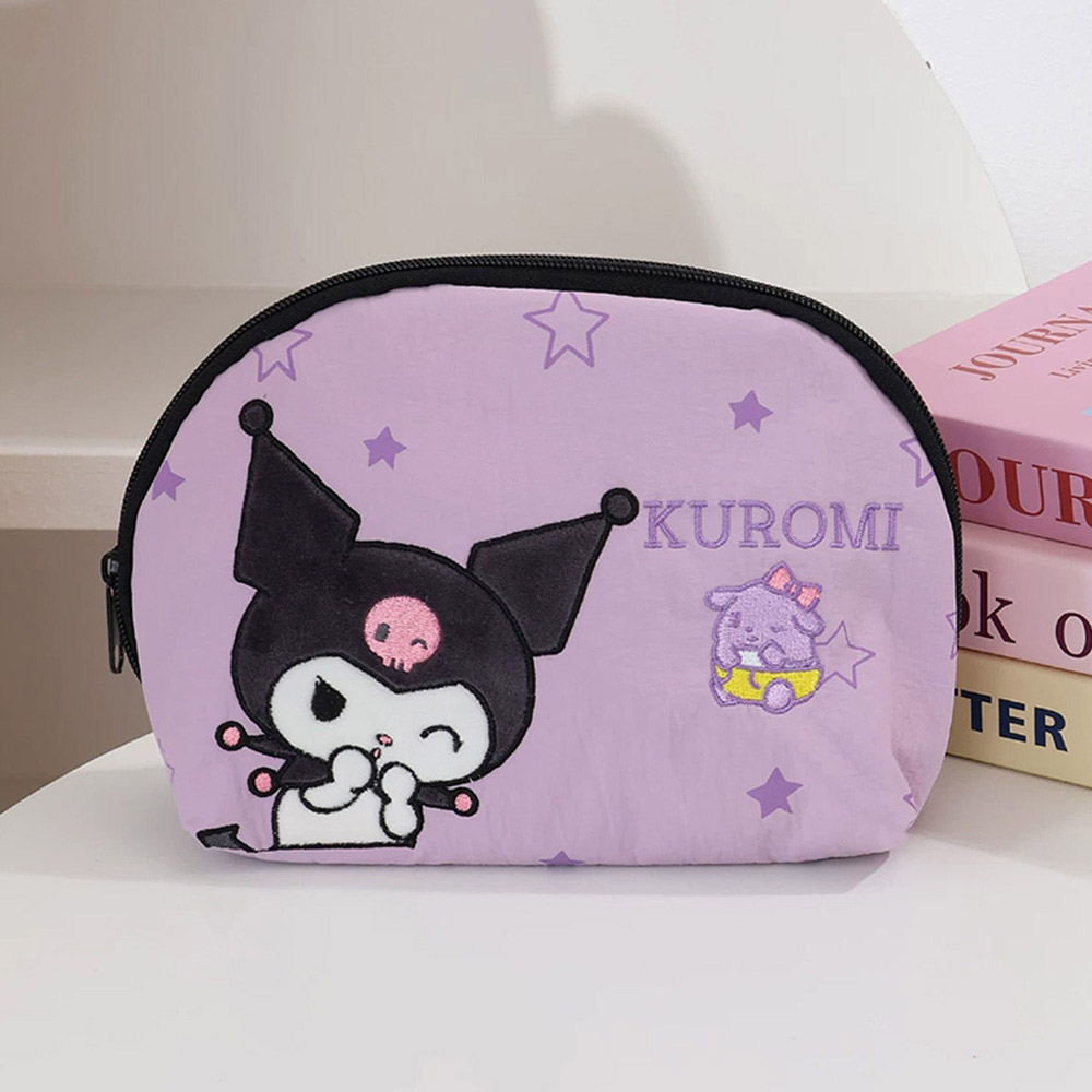 쿠로미 빈티지 반원 파우치