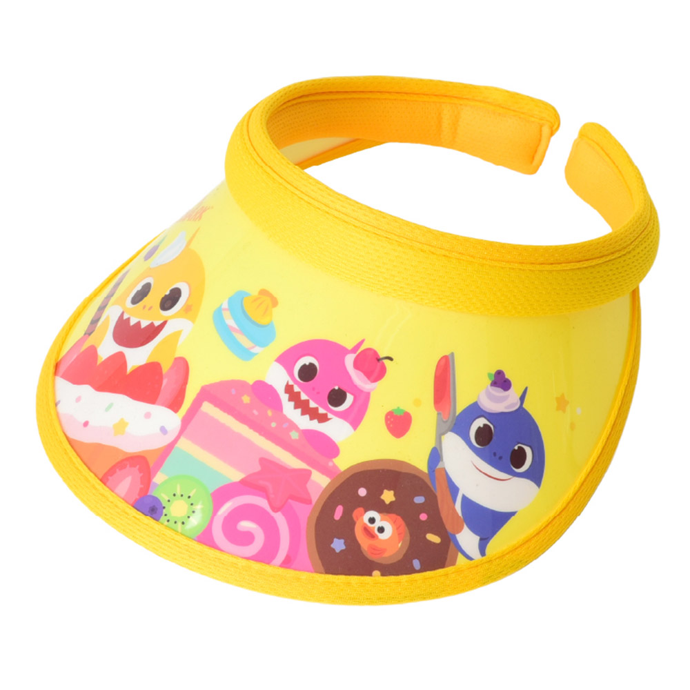 핑크퐁 상어가족 디저트 썬캡 옐로우