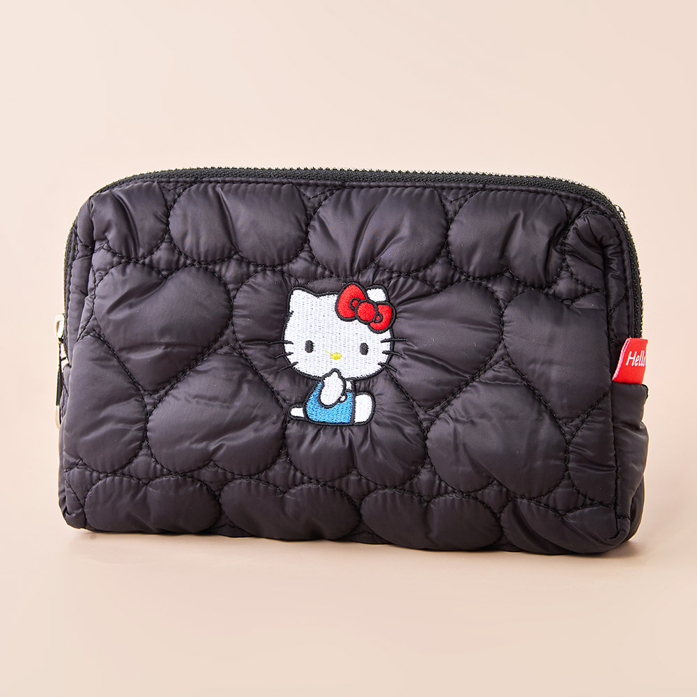 헬로키티 버블 멀티 파우치 블랙
