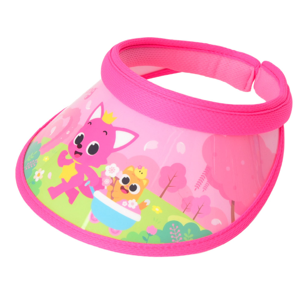 핑크퐁 벚꽃 썬캡 핑크