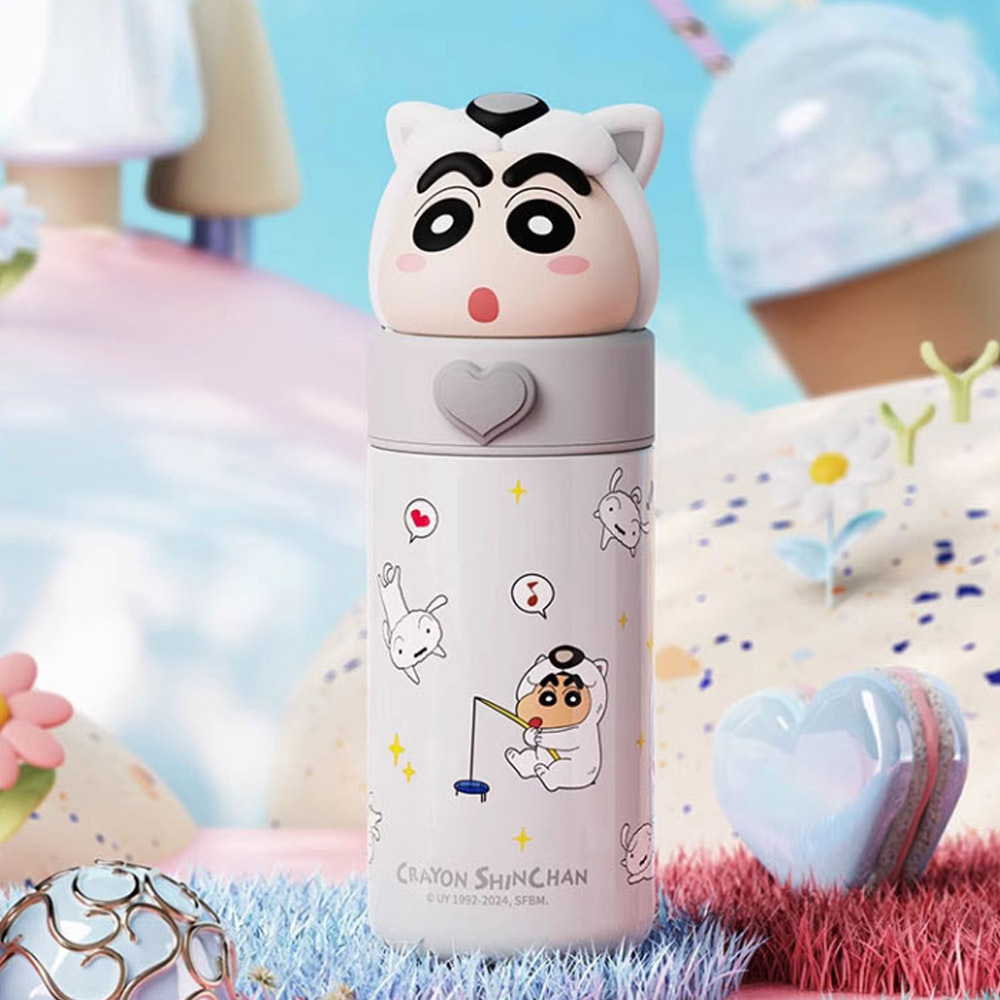 짱구 피규어 텀블러 350ml - 북극곰