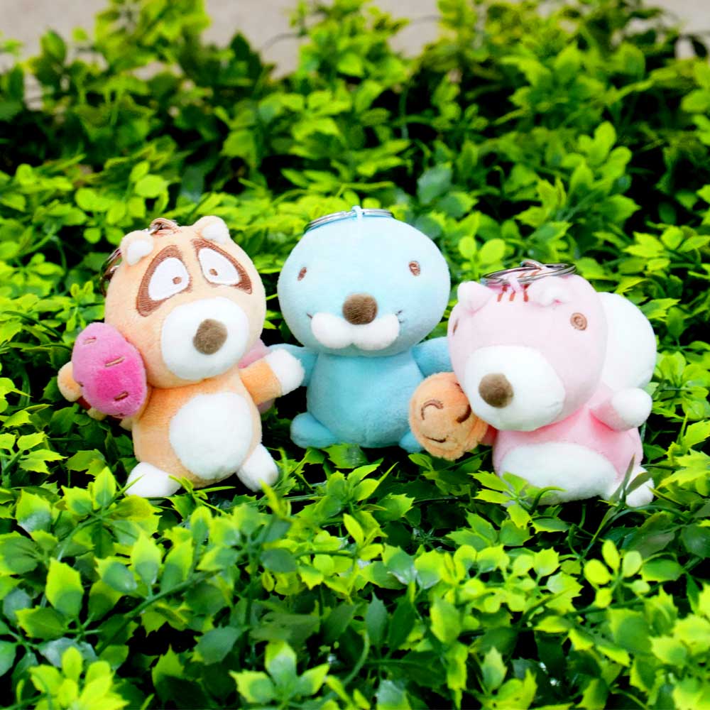 보노보노 모찌 미니 키링 3종 택1