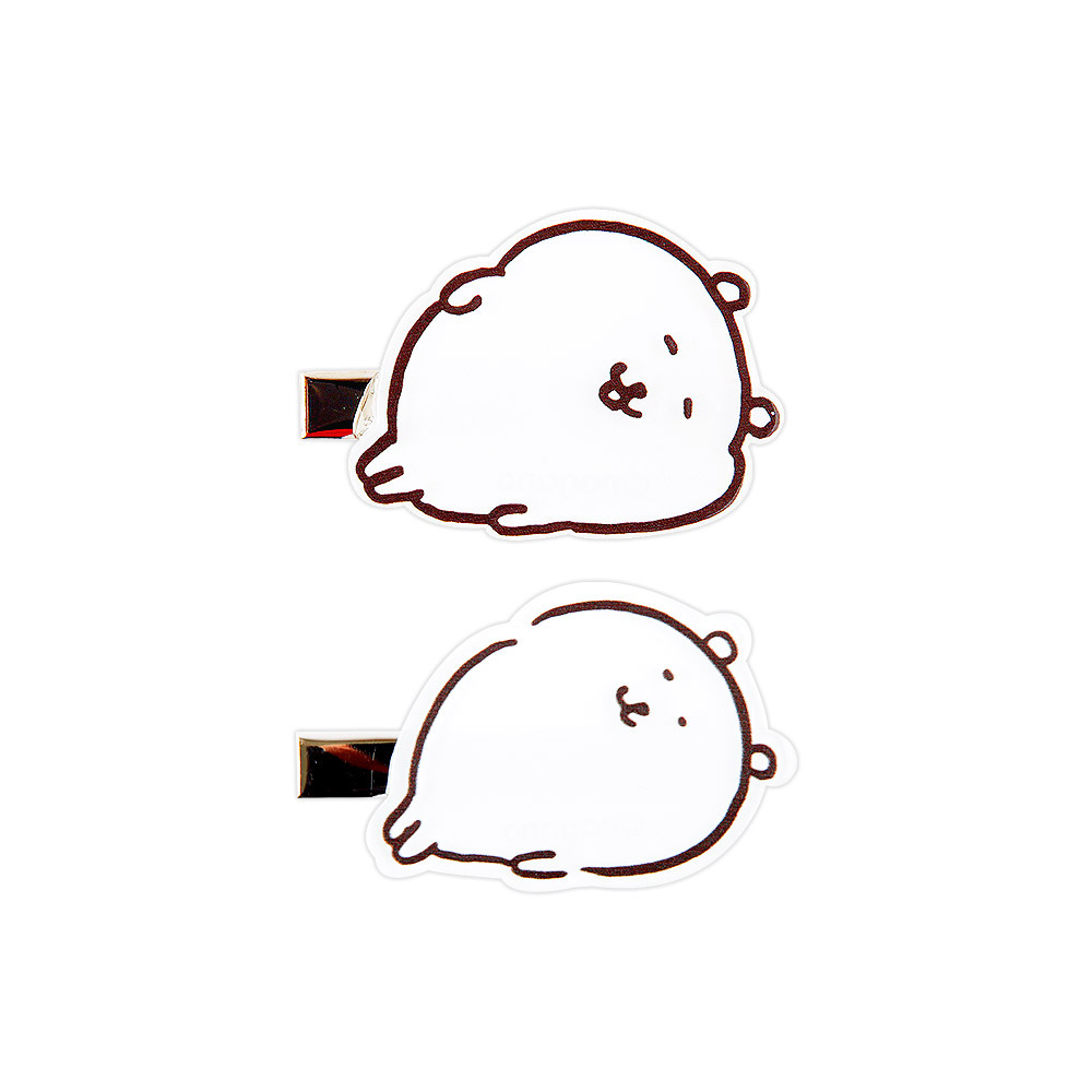 누운 담곰이 헤어핀 세트