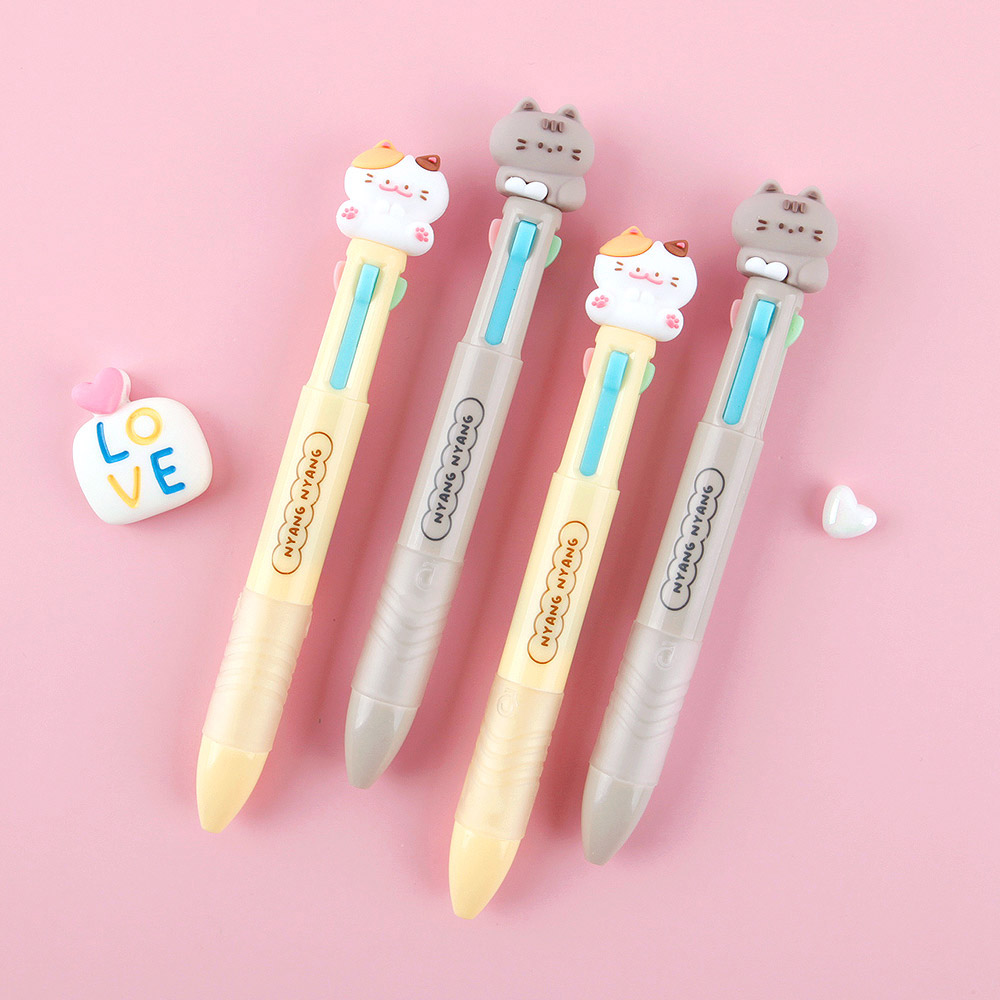 냥냥 4색 볼펜 - 20EA