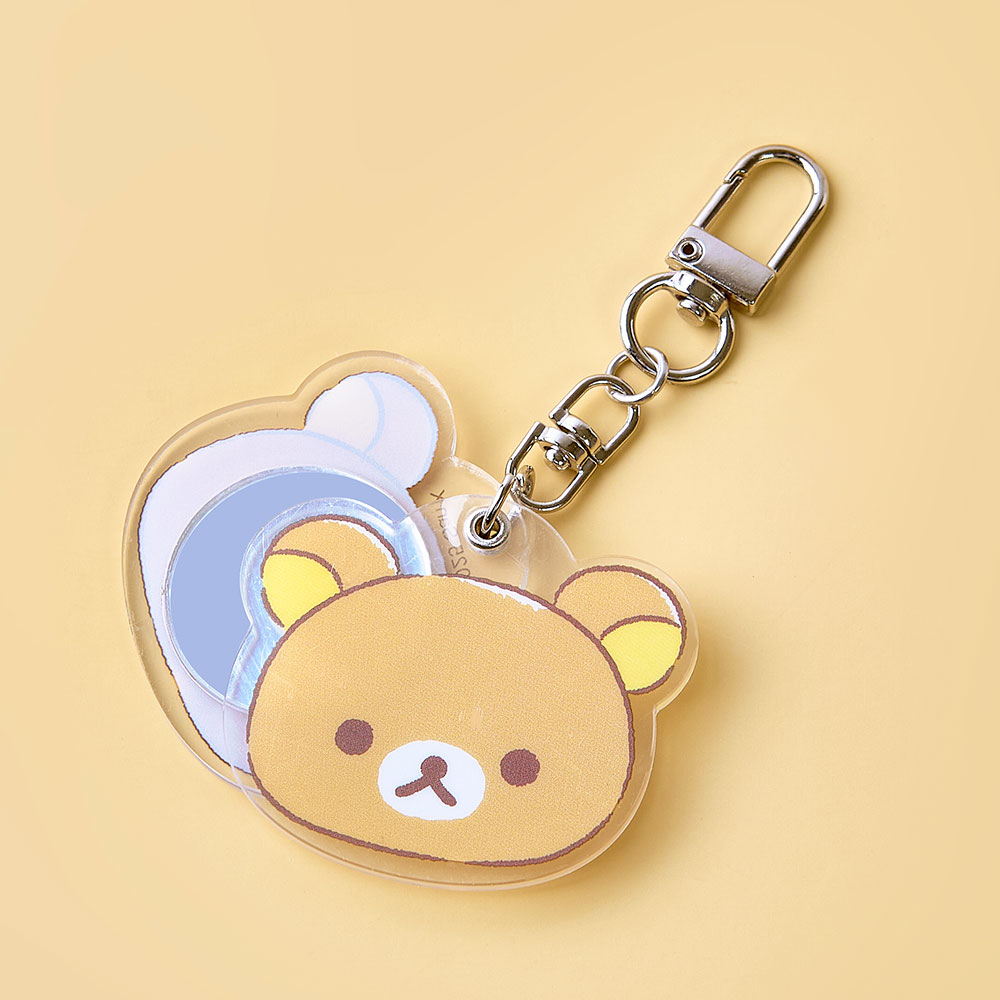 리락쿠마 베이직 키링거울 - 리락쿠마