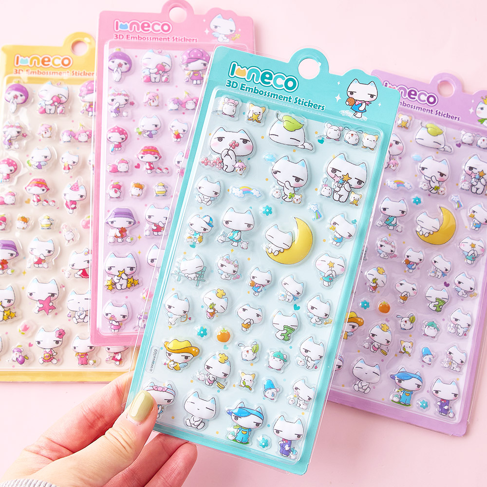 아이네꼬 3D 입체 스티커 - 20EA