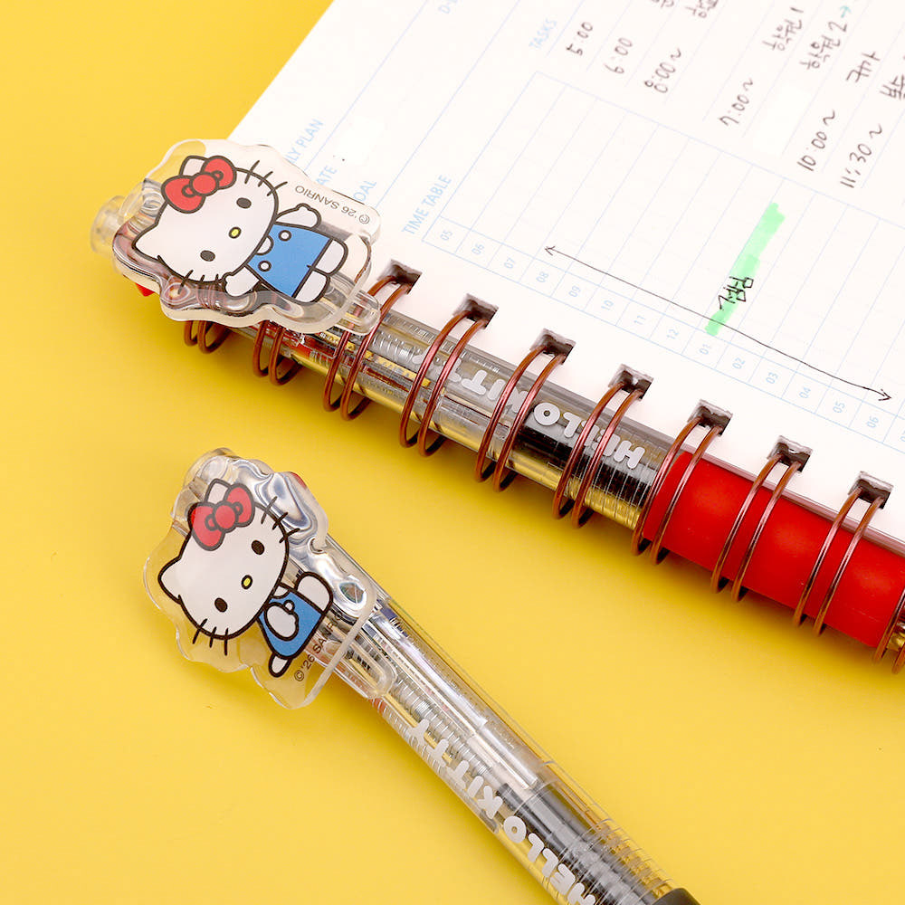 헬로키티 아크릴 장식 4색 볼펜 28EA