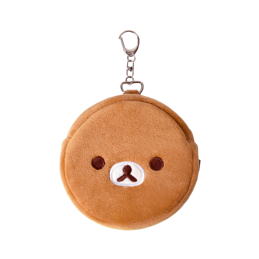 리락쿠마 원형 파우치