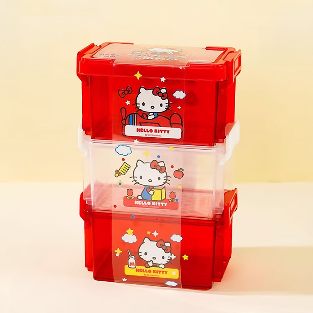 헬로키티 미니 수납함 3P
