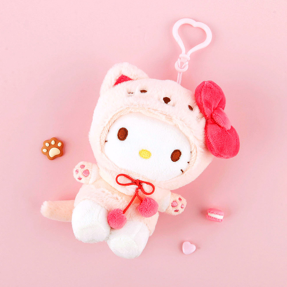 산리오 헬로키티 고양이 가방고리 13cm