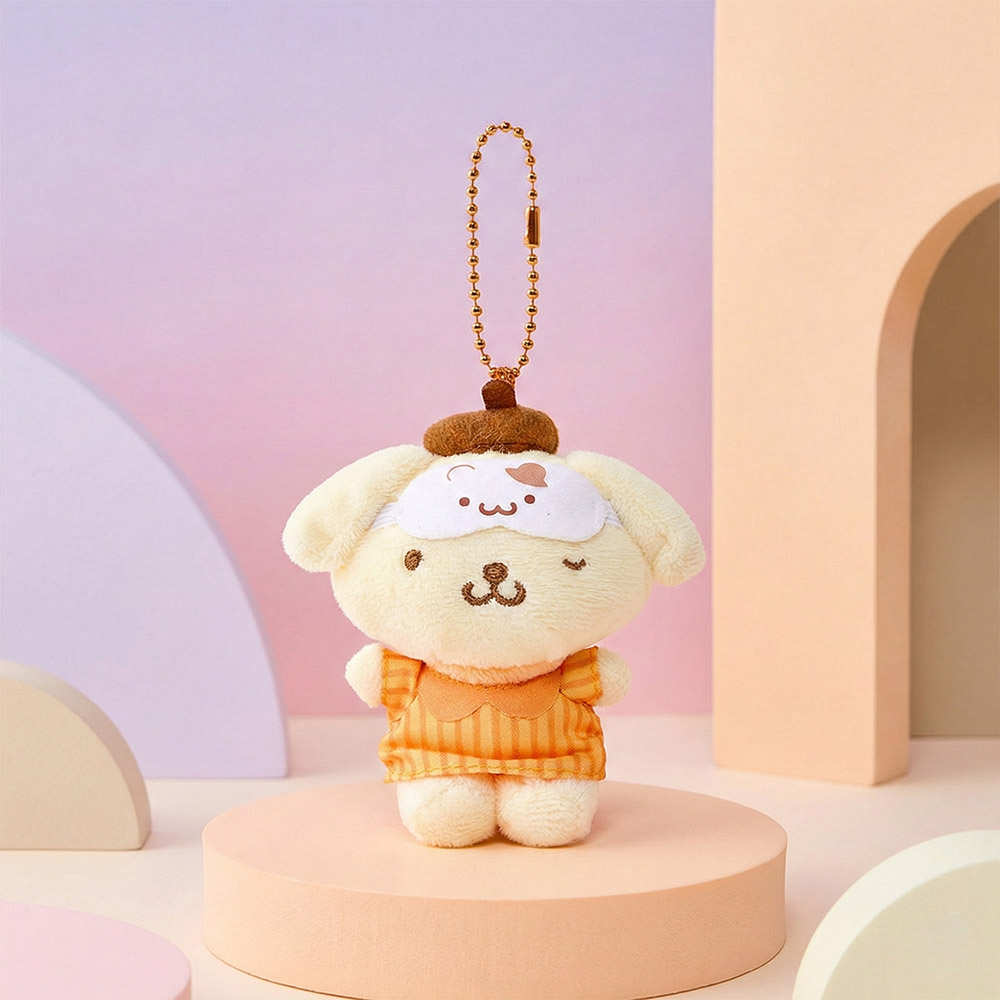 산리오 폼폼푸린 꿀잠 가방고리 8cm