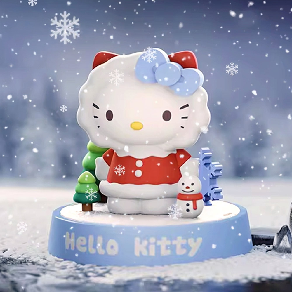 헬로키티 피규어 고체 방향제 - 레드