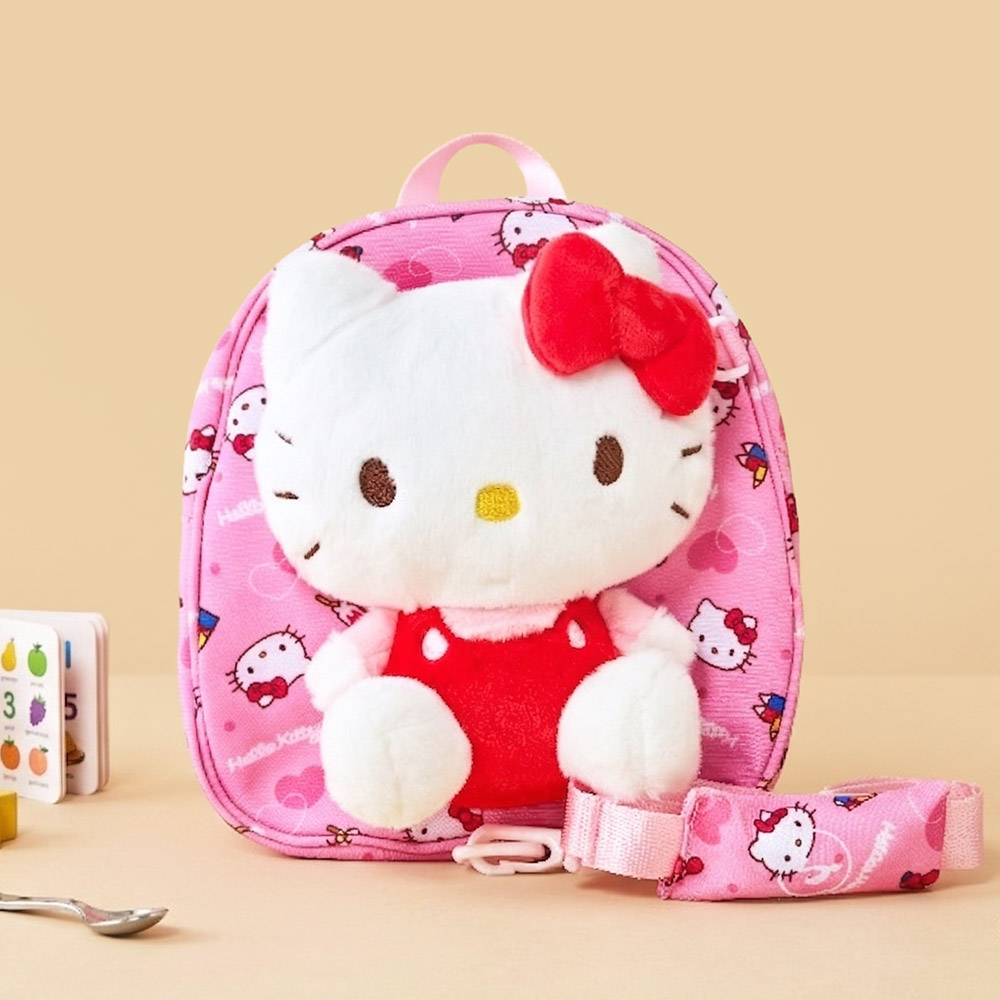 헬로키티 반입체 미아방지가방 핑크