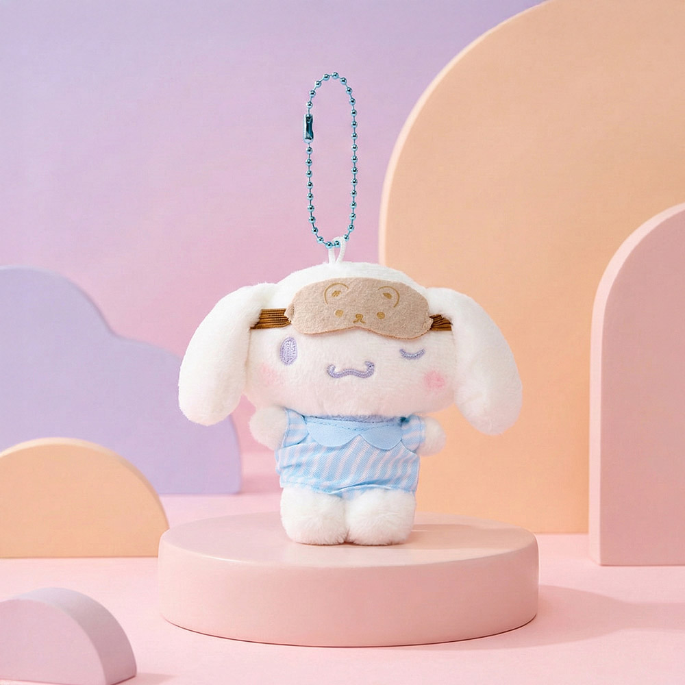 산리오 시나모롤 꿀잠 가방고리 8cm