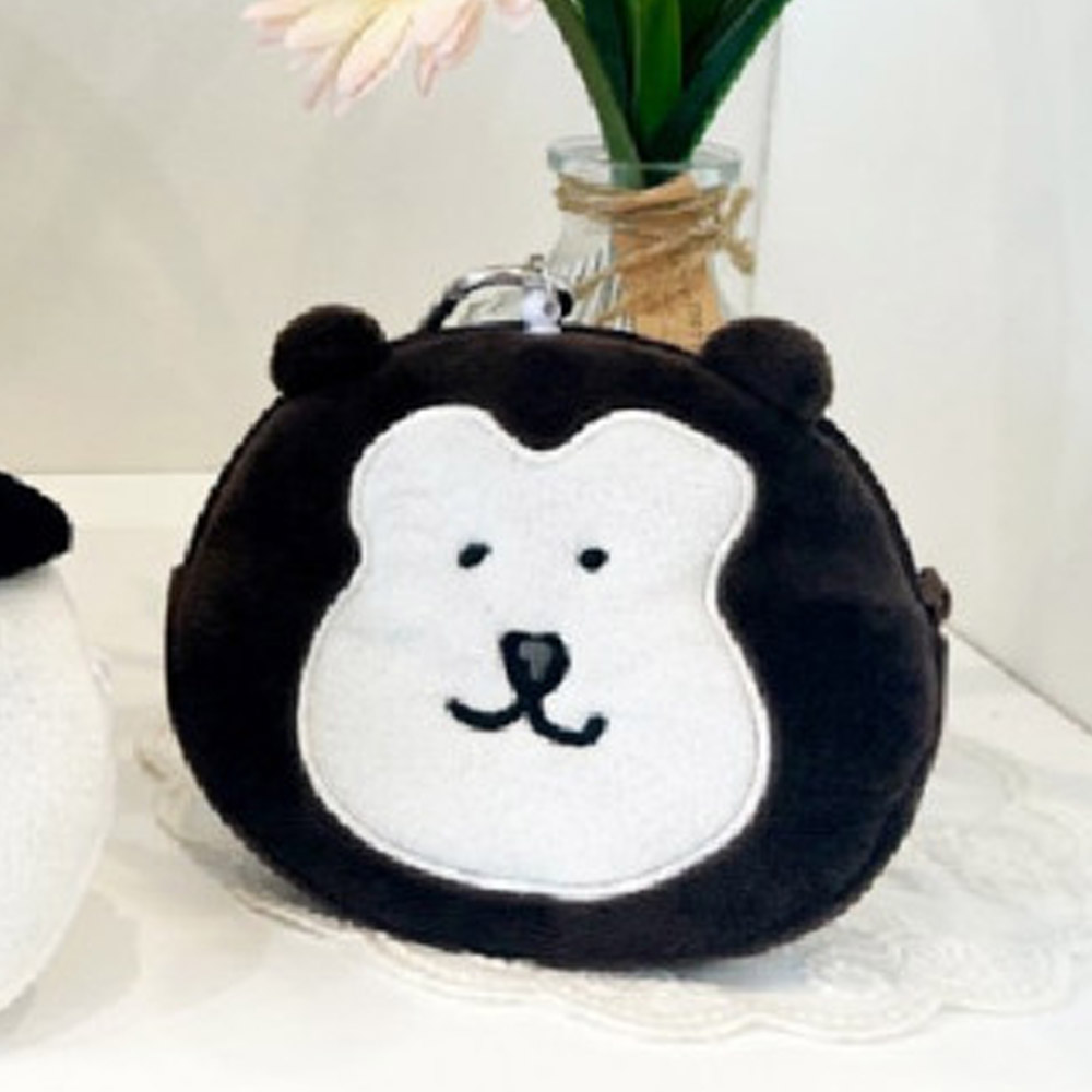 담곰이 얼굴 파우치 - 말레이곰