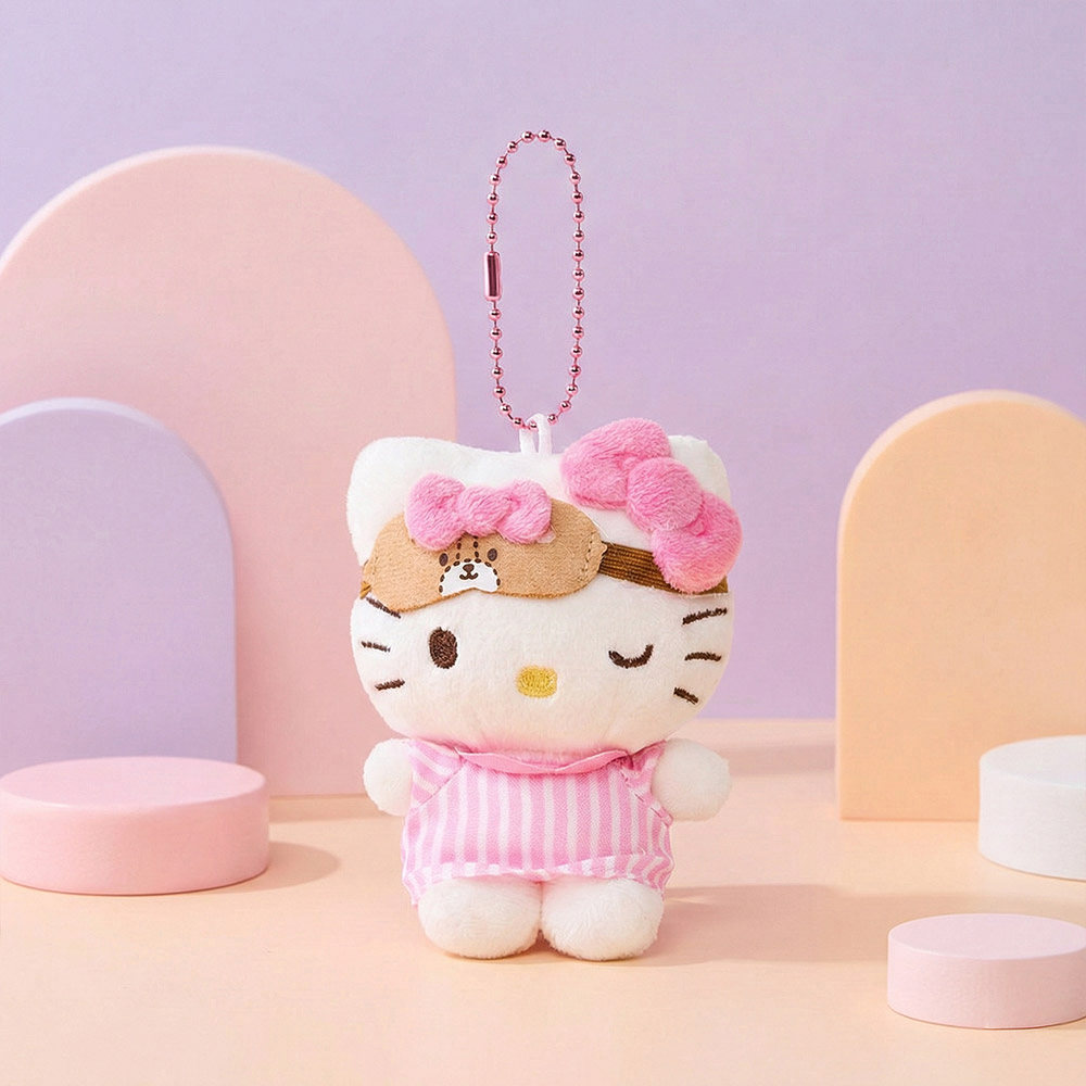 산리오 헬로키티 꿀잠 가방고리 8cm