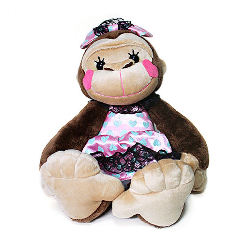 러블리 고릴린 인형 M 브라운 30cm