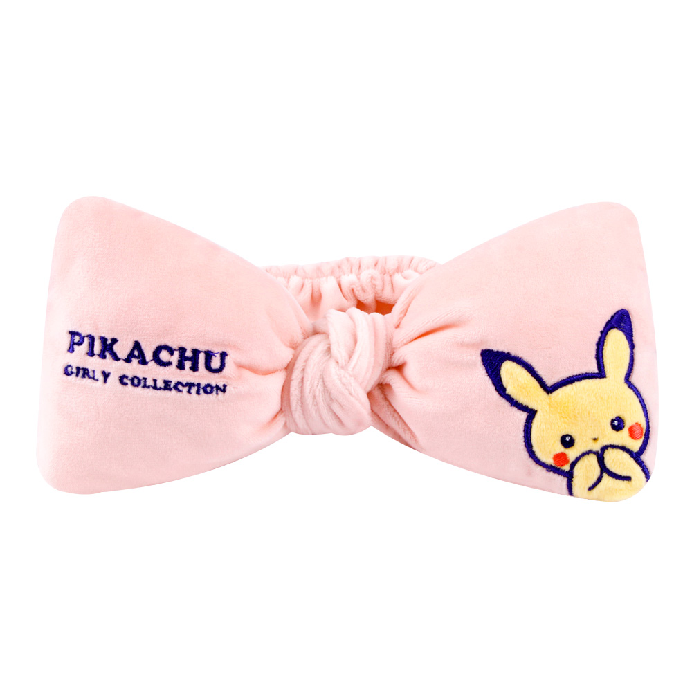 포켓몬스터 피카츄 걸리컬렉션 세안밴드 핑크
