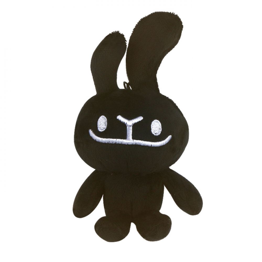 바글바글 하토씨 마스코트인형 13cm 블랙
